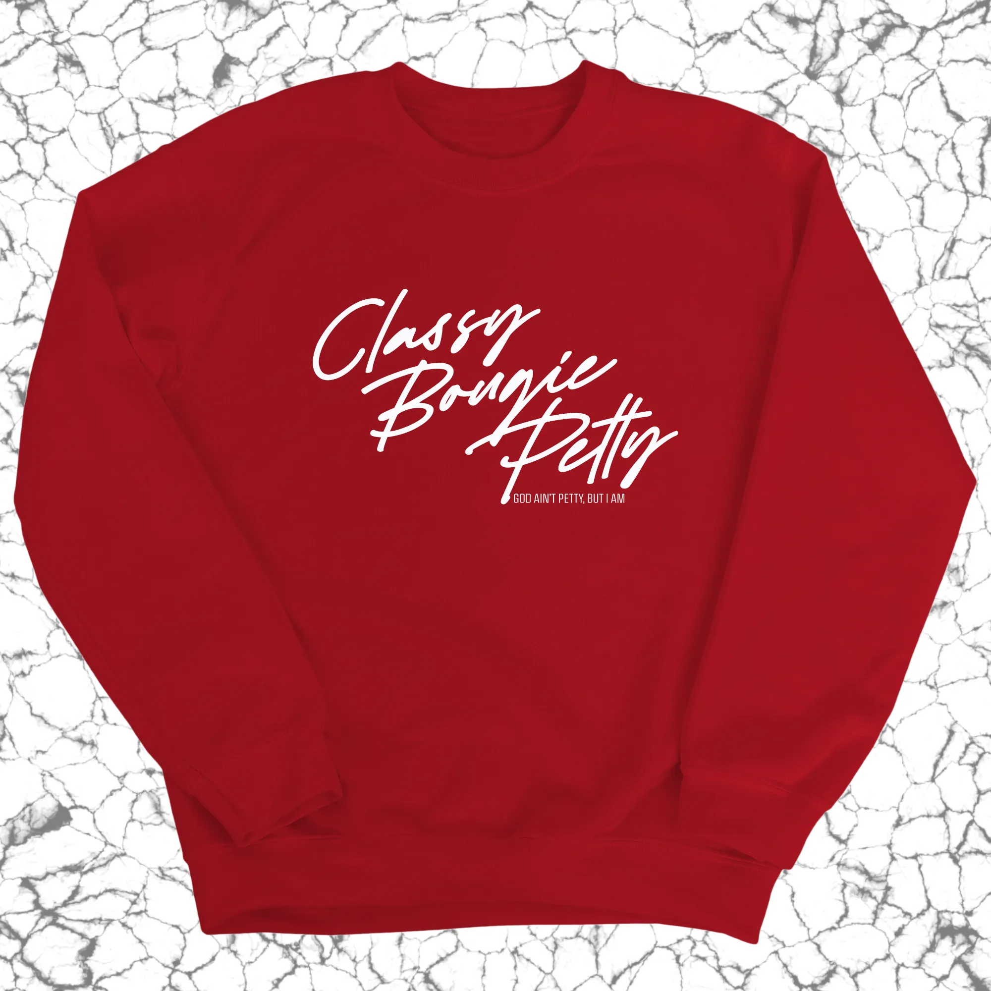 Classy Bougie Petty Unisex Sweatshirt