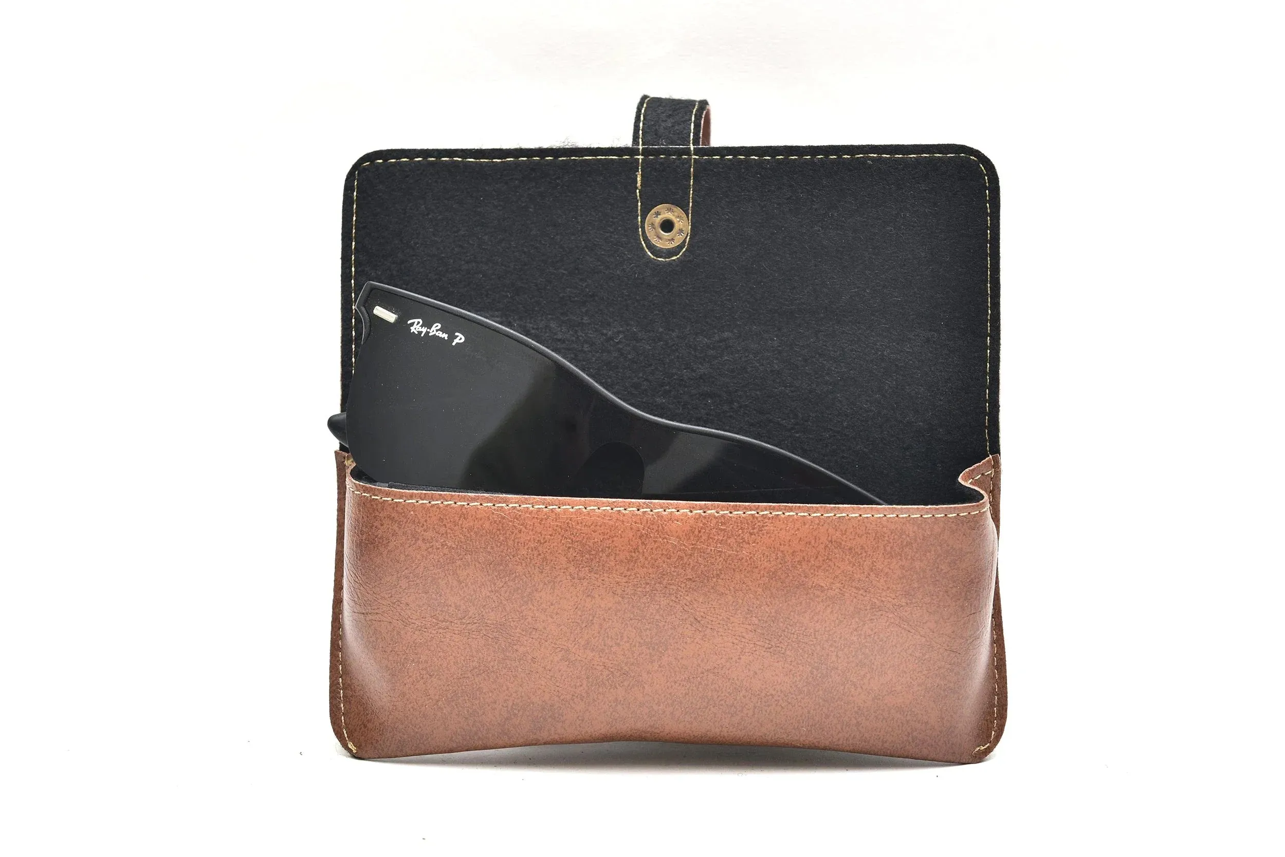 Classy Leather Customized All in One Men's Combo (4 pcs) - Tan