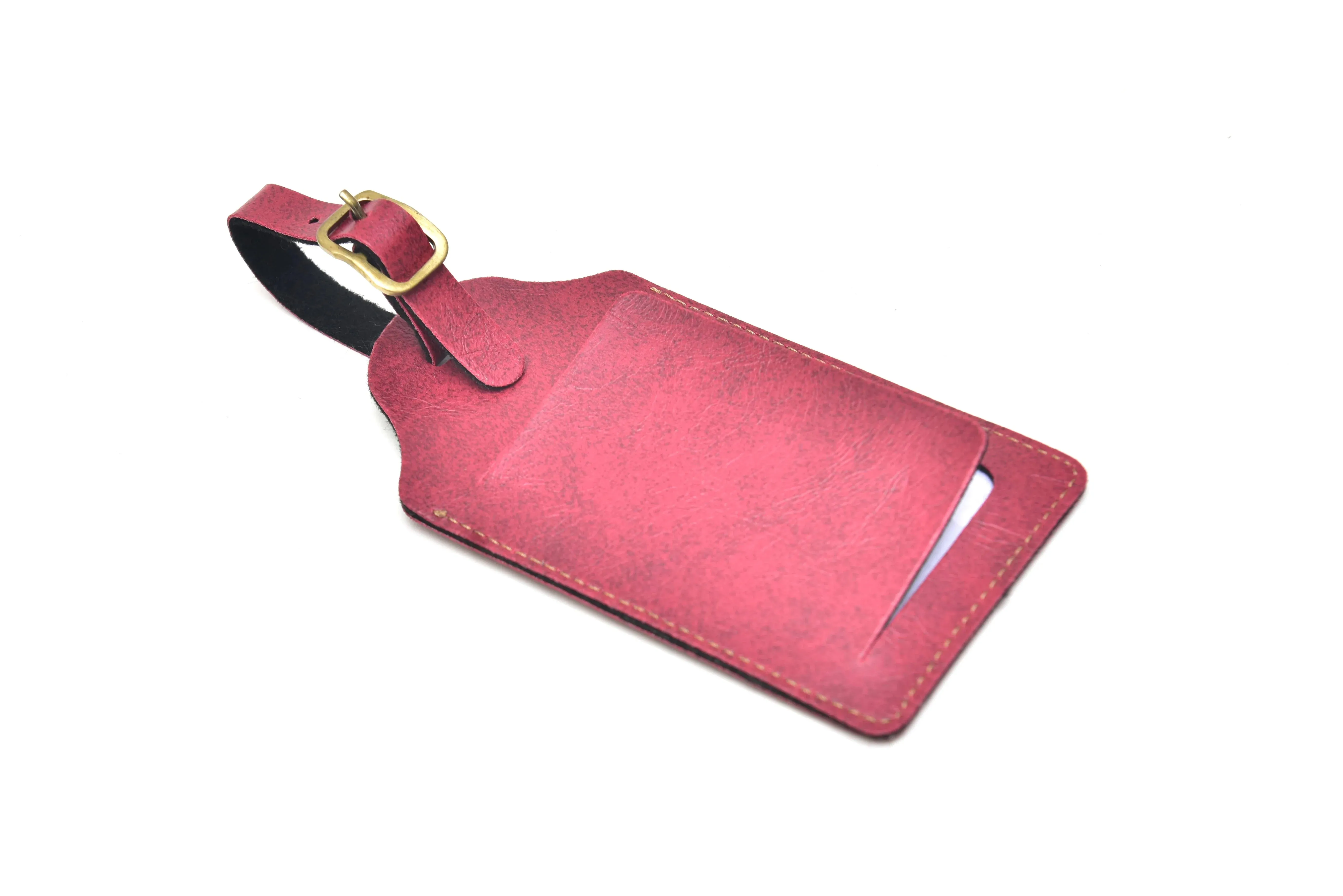 Classy Leather Customized  Frequent Traveller Combo (3 pcs) - Maroon