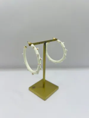 Classy Pearl Earrings, large