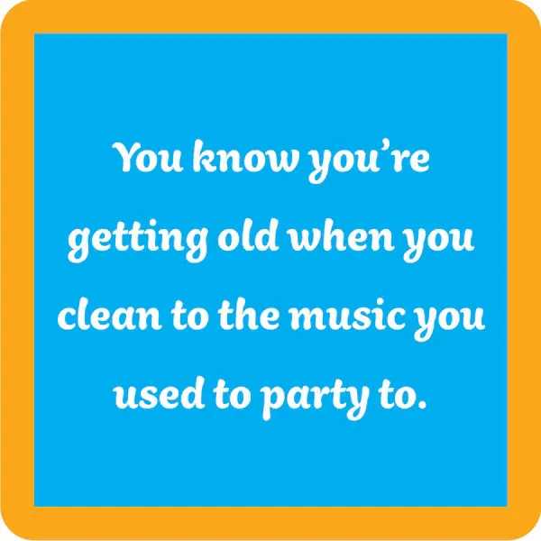 Clean Music Coaster