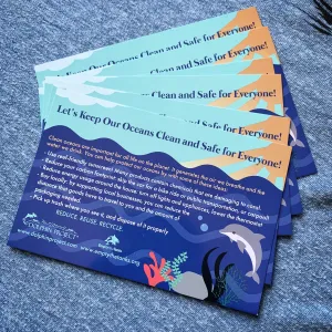 Clean Ocean Informational Postcards