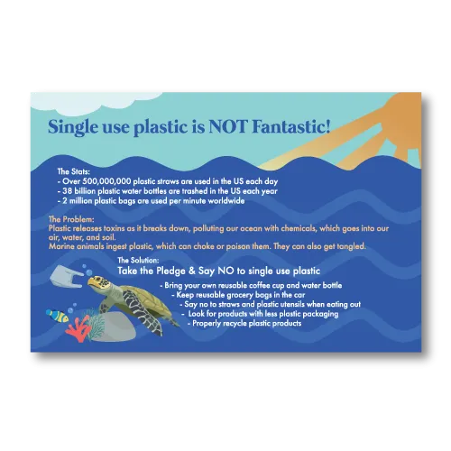 Clean Ocean Informational Postcards