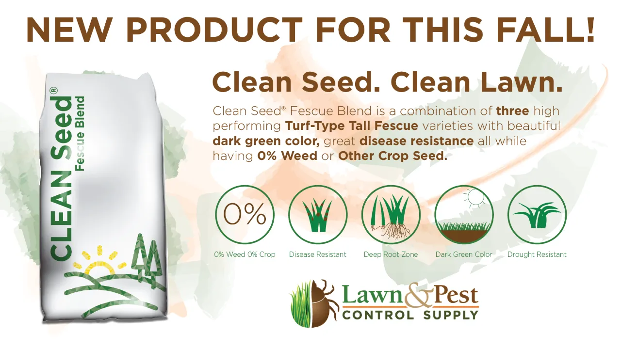 Clean Seed Tall Fescue Blend - 45lbs