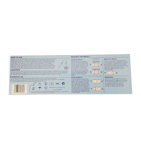 Clear&Simple Early Response Pregnancy Test