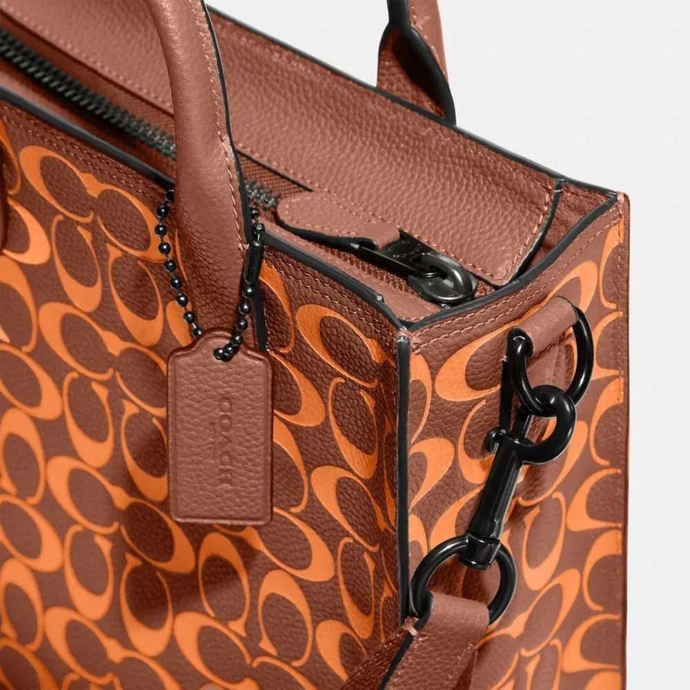 Coach CA184 Orange Bag