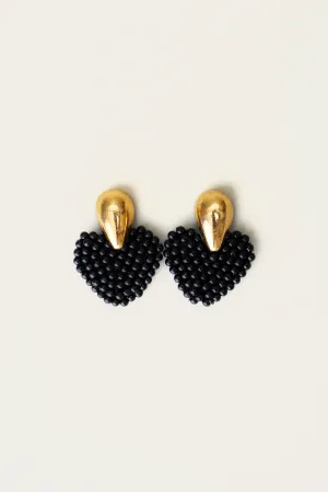 Coeur Tombants Earrings