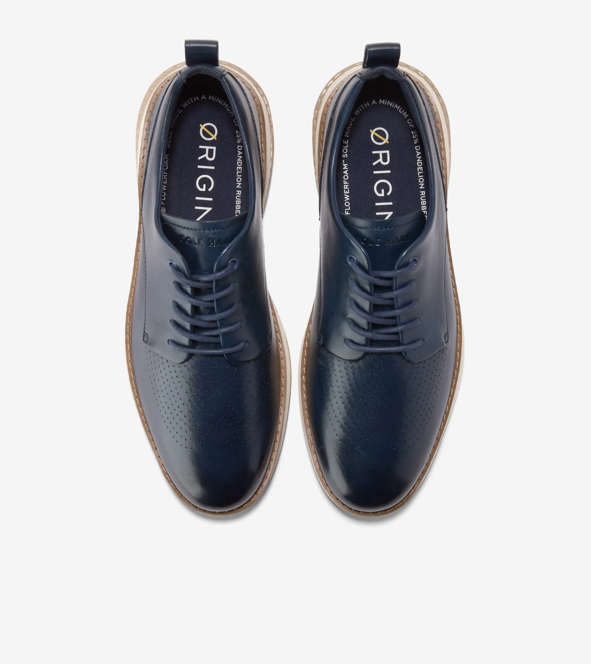 Cole Haan Men's ØriginalGrand Energyweave Perforated Plain Toe Oxfords