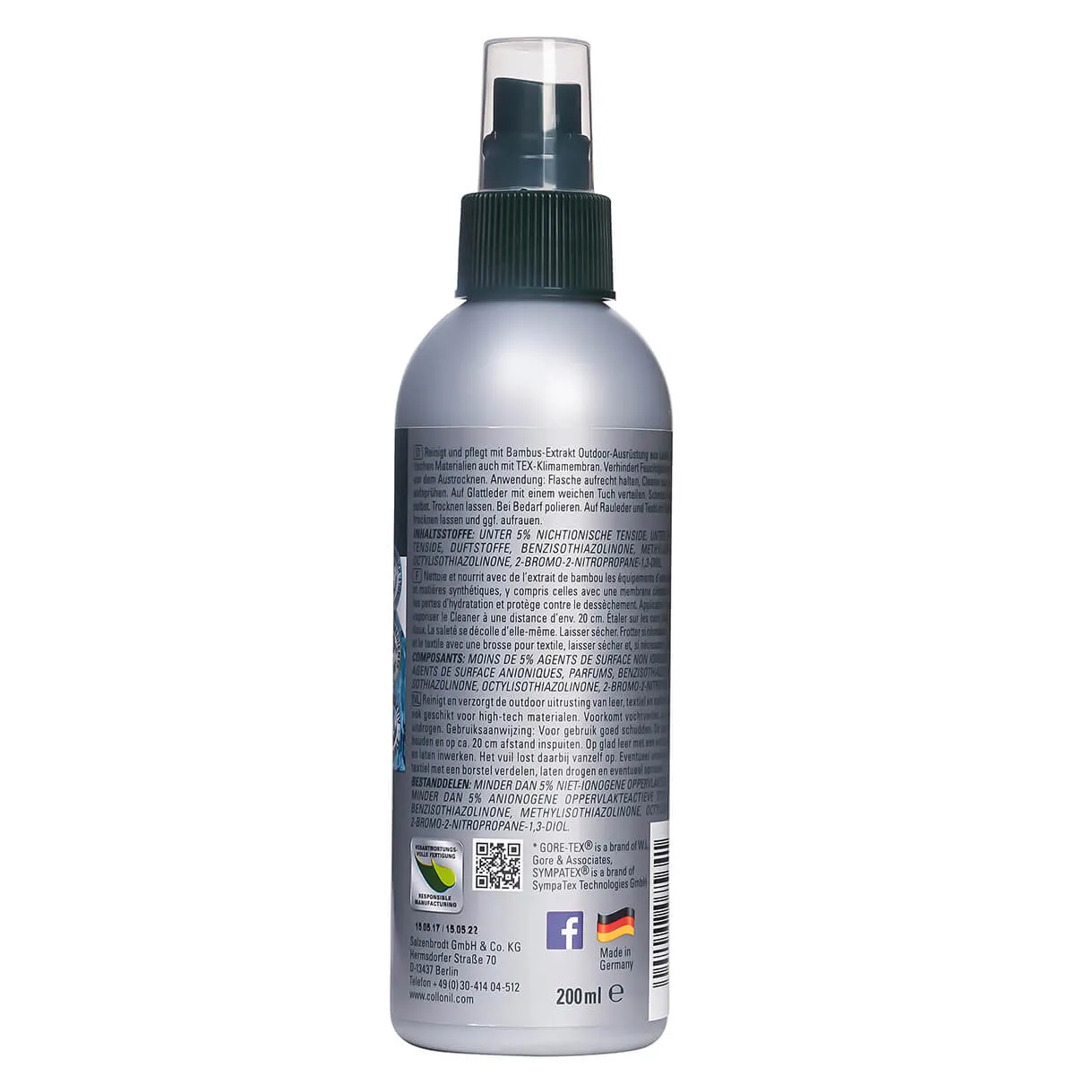 Collonil Outdoor Active Cleaner 200ml