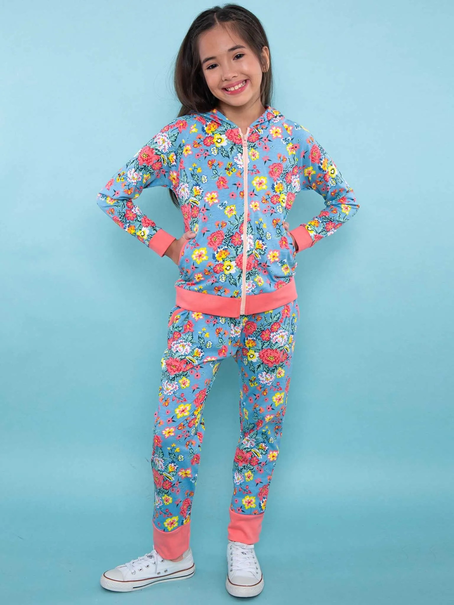 Cornflower Soft Jersey Pants