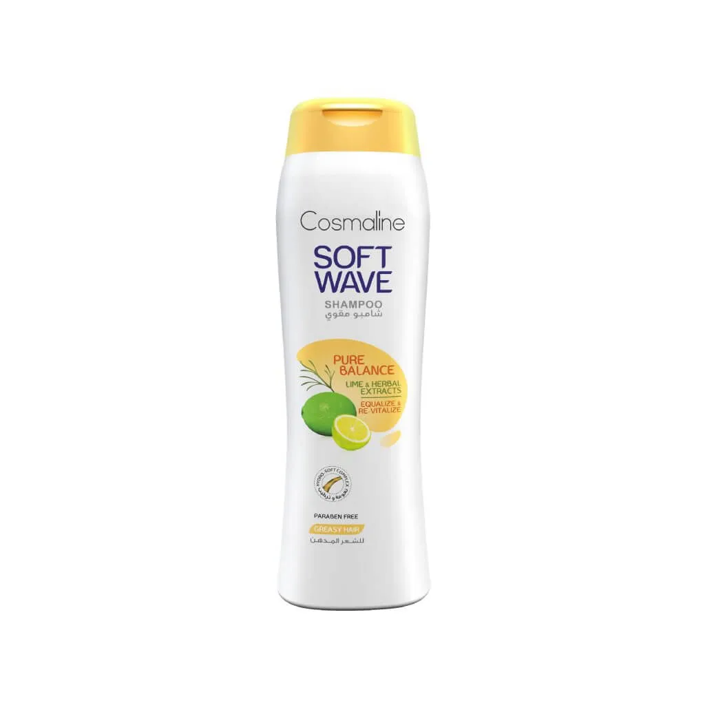 Cosmaline Soft Wave Pure Balance Shampoo - Greasy Hair 400ml