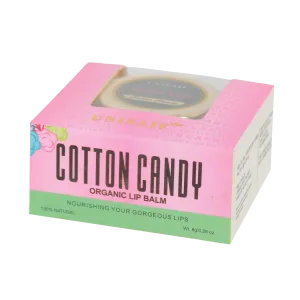Cotton Candy Organic Butter Lip Balm (8g) Gorgeous Lips | 100% Natural | Mineral Oil Free