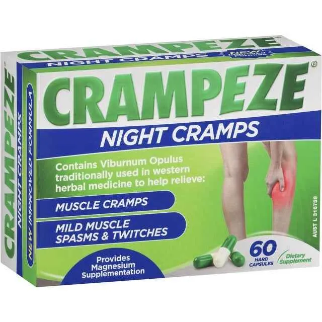 Crampeze Night Cramps Capsules