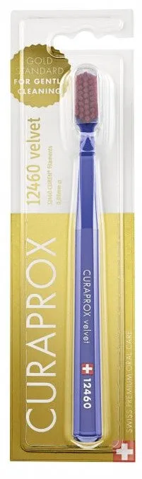 Curaprox Velvet CS 12460 Toothbrush Blister Package: 1 X Toothbrush Only