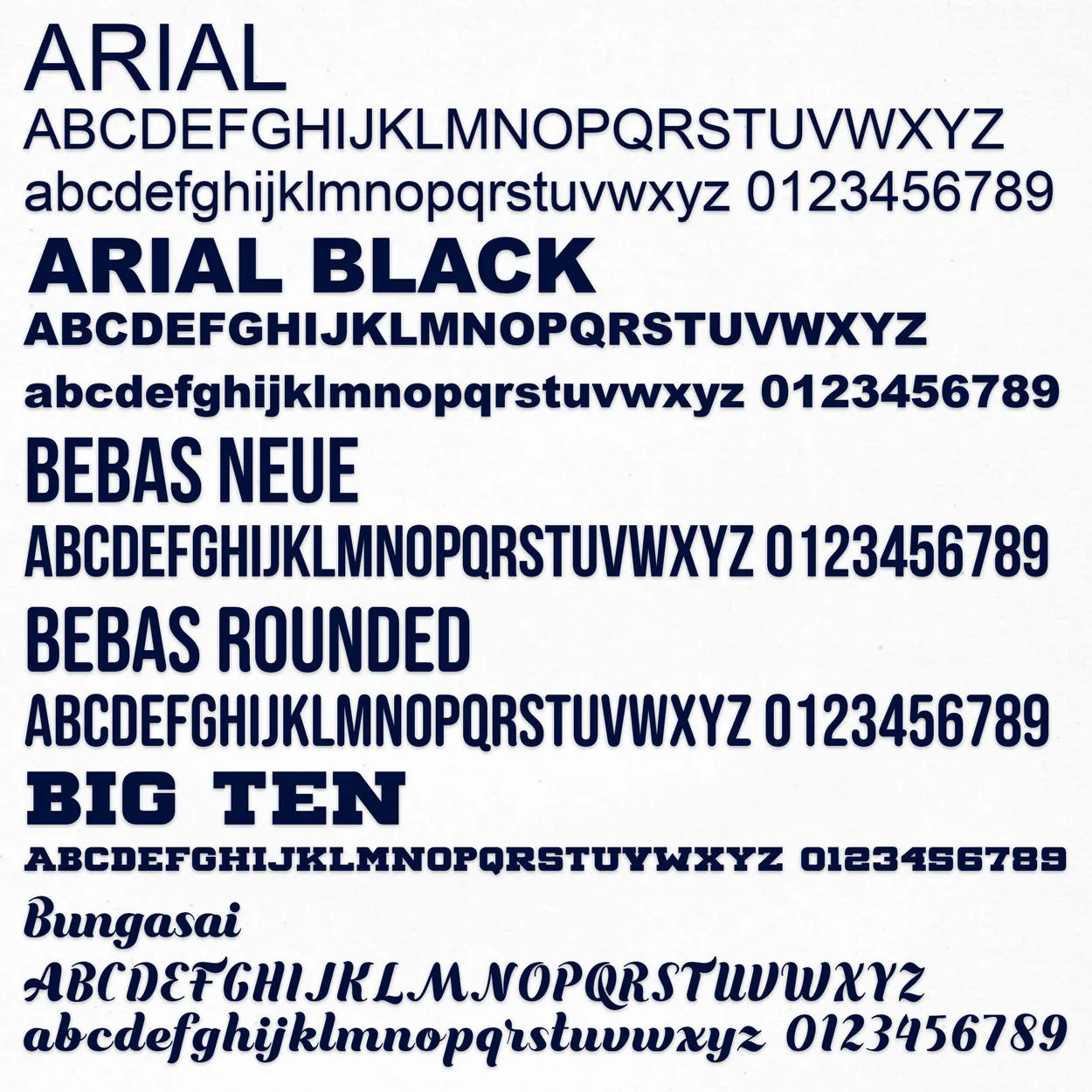 Curved Company Name One Line   Location Decal, 2 Pack