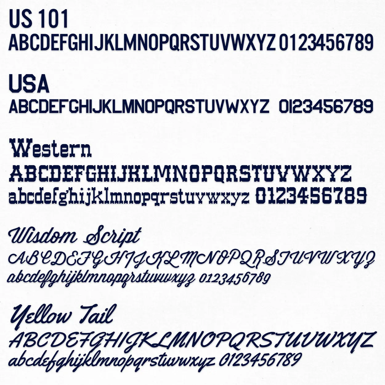 Curved Company Name   Straight Line Decal, 2 Pack