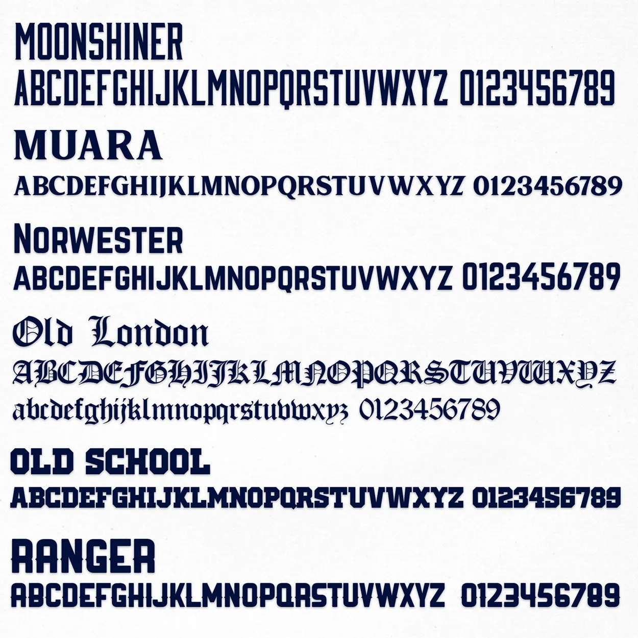 Curved Company Name   Straight Line Decal, 2 Pack