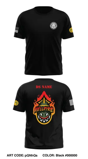CUSTOM - HELLFIRE DCo 551 Store 1  Core Men's SS Performance Tee - pQNhQs