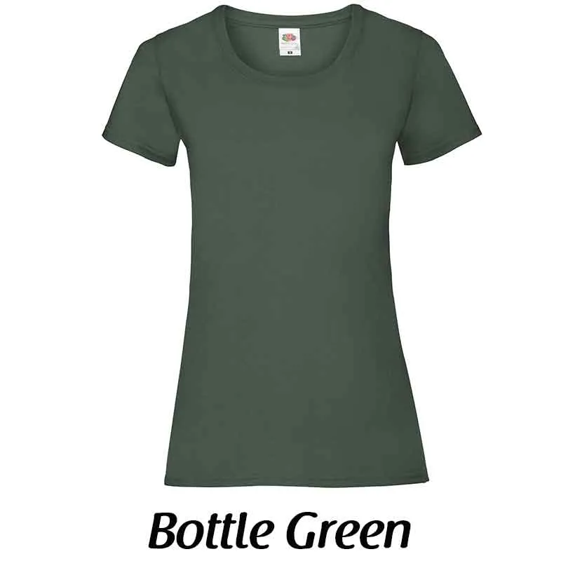 Custon Lady Fit Hen T-Shirt, Personalised Gift