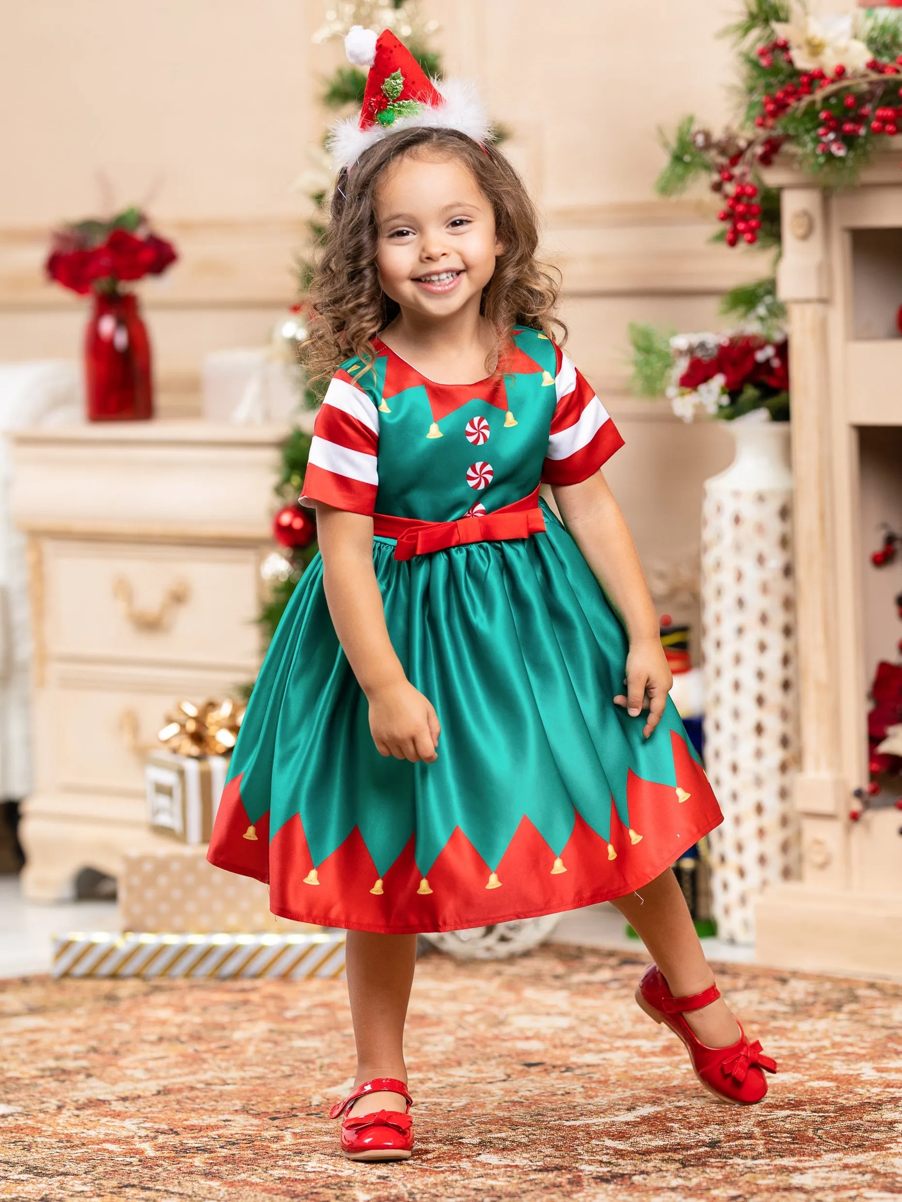 Cutest Elf On A Shelf Holiday Party Dress