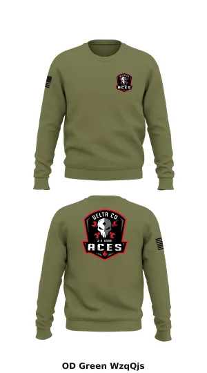 D Co. 3-2 GSAB Store 1 Core Men's Crewneck Performance Sweatshirt - WzqQjs