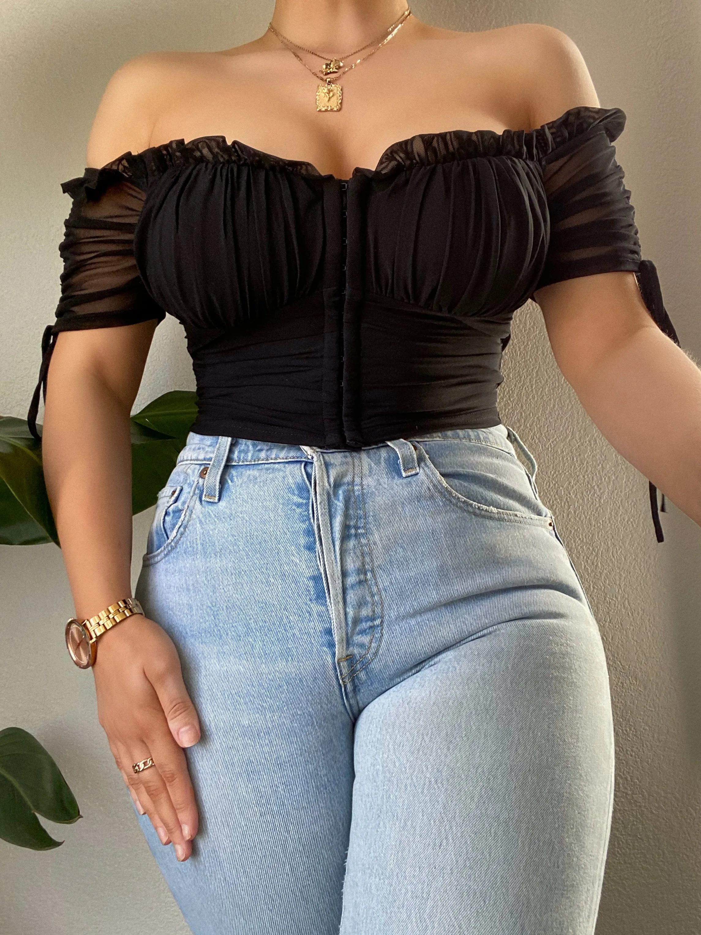 Daisi Top - Black