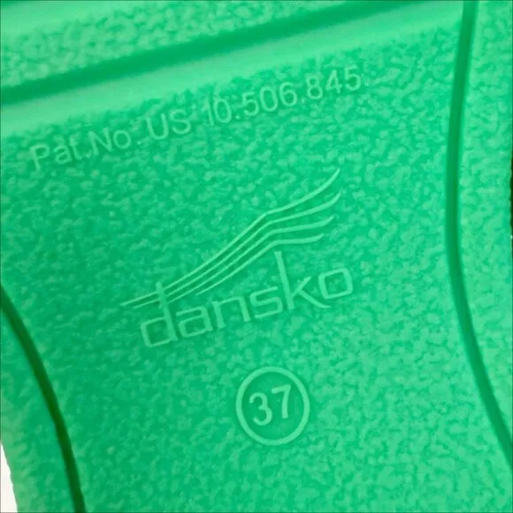 Dansko Ravyn Sandal in Lime Milled Nubuck 7