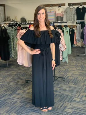 Darcy Black Off Shoulder Dress