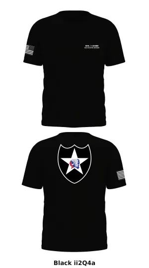 Dco. 1-503rd 2nd Infantry Division Store 1 Core Men's SS Performance Tee - ii2Q4a