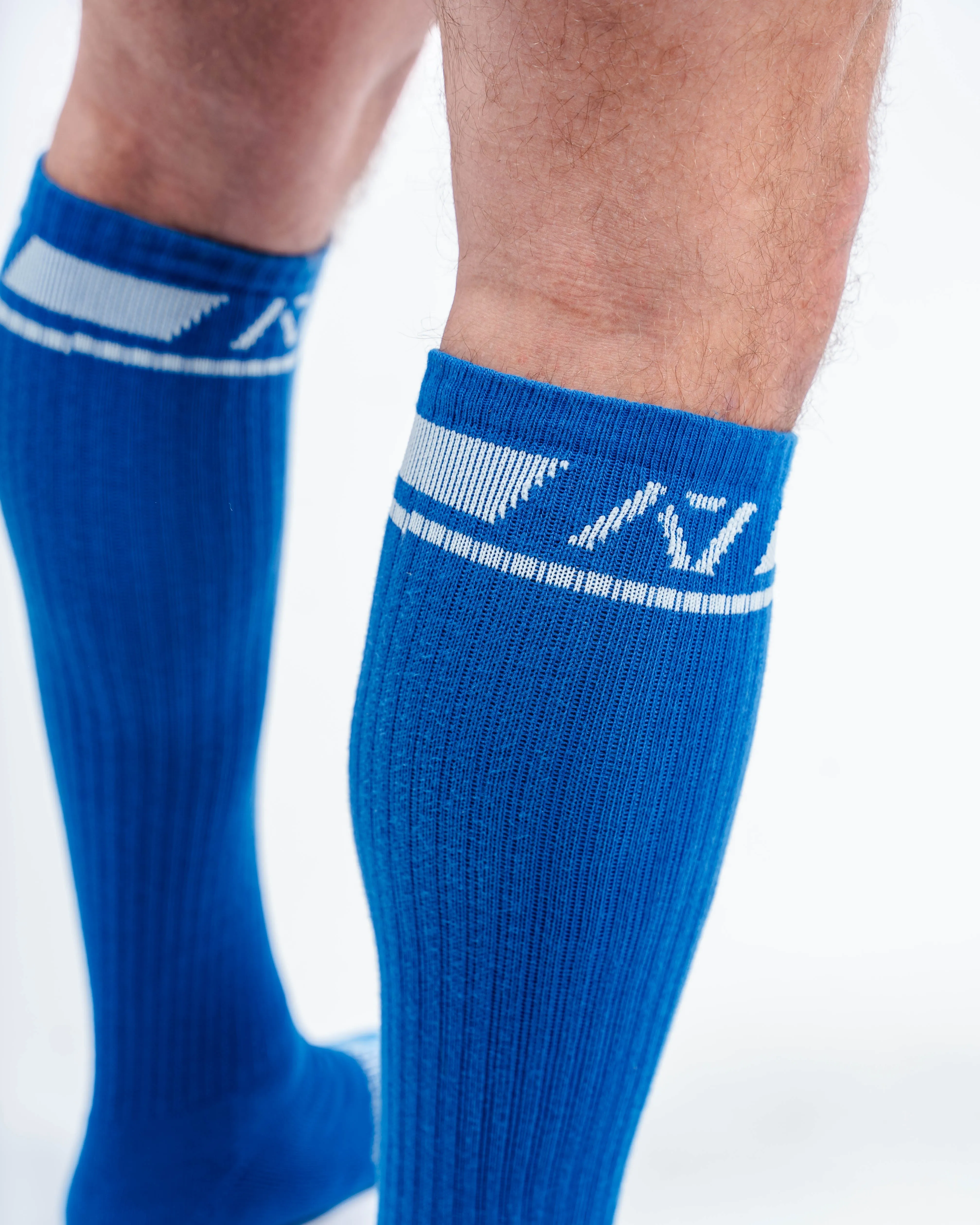 Deadlift Socks - Cyanite