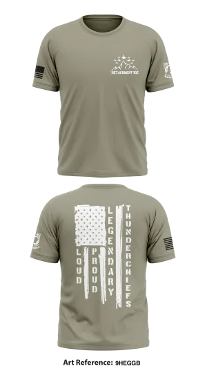 Detachment 105 Thunderchiefs Store 1 Core Men's SS Performance Tee - 9heggb