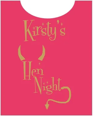 Devil Hens T-Shirt, Personalised Gift