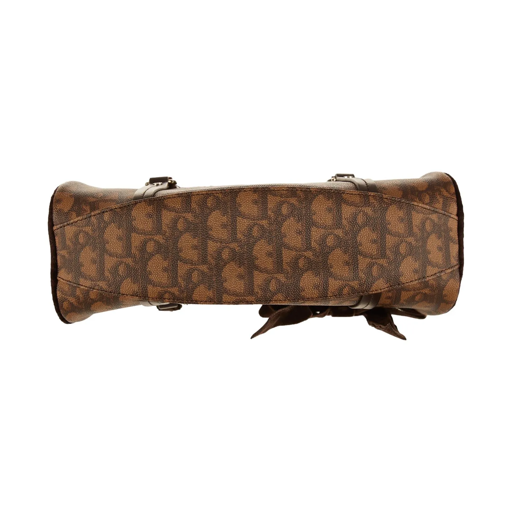 Dior Brown Logo Mini Shoulder Bag