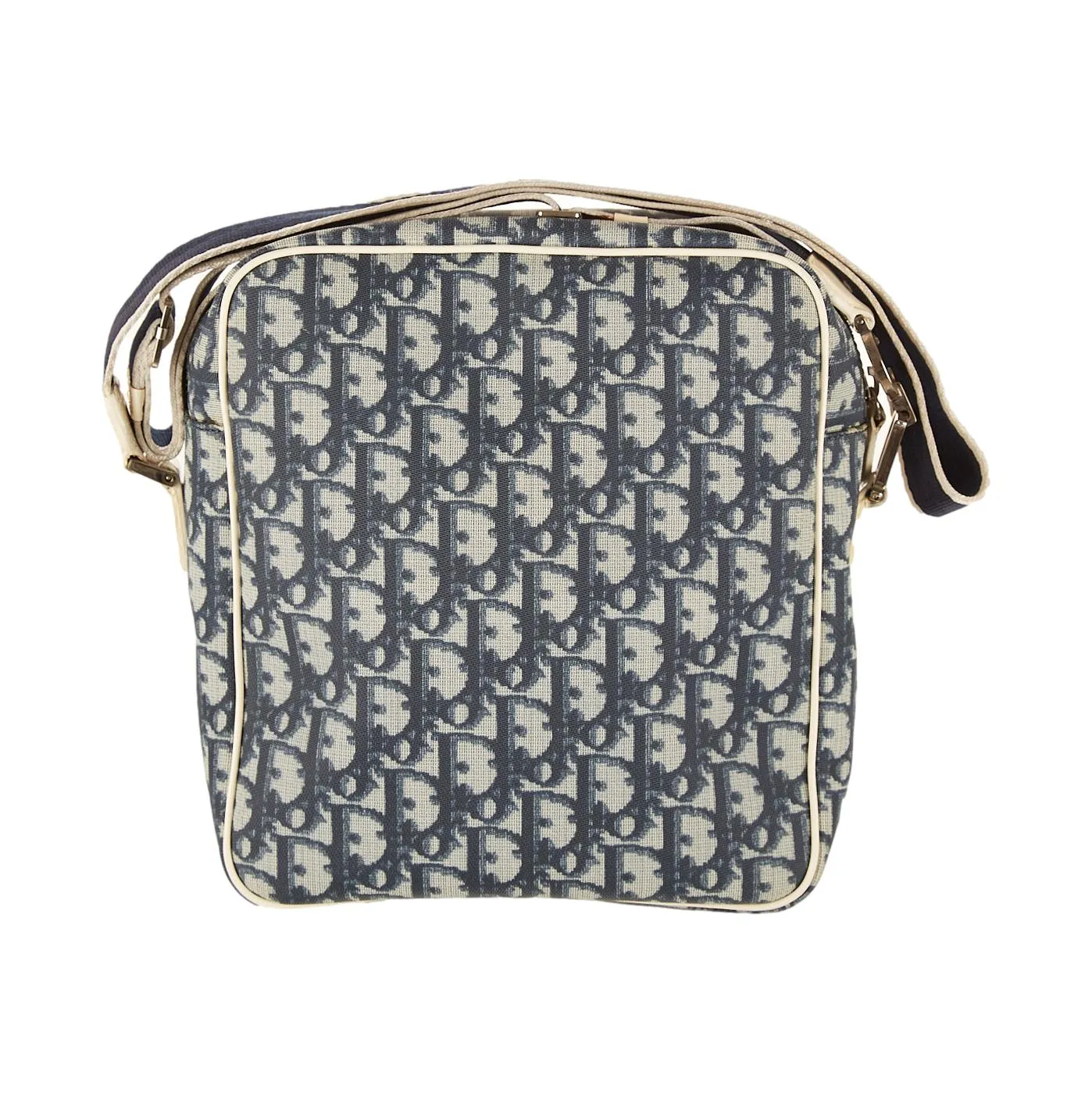 Dior Navy Logo Crossbody Bag