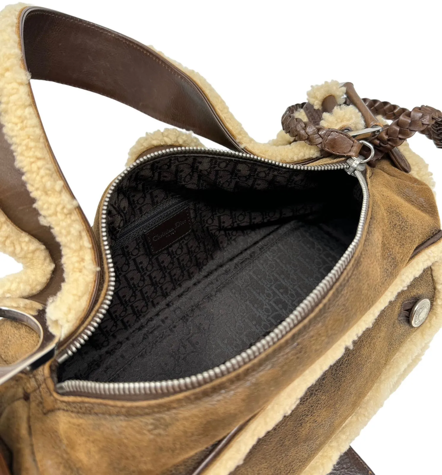 Dior Sherpa Flight Shoulder Bag