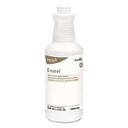 Diversey 94995295 Emerel Multi-Surface Creme Cleanser, Fresh Scent, 32oz Bottle (Case of 12)