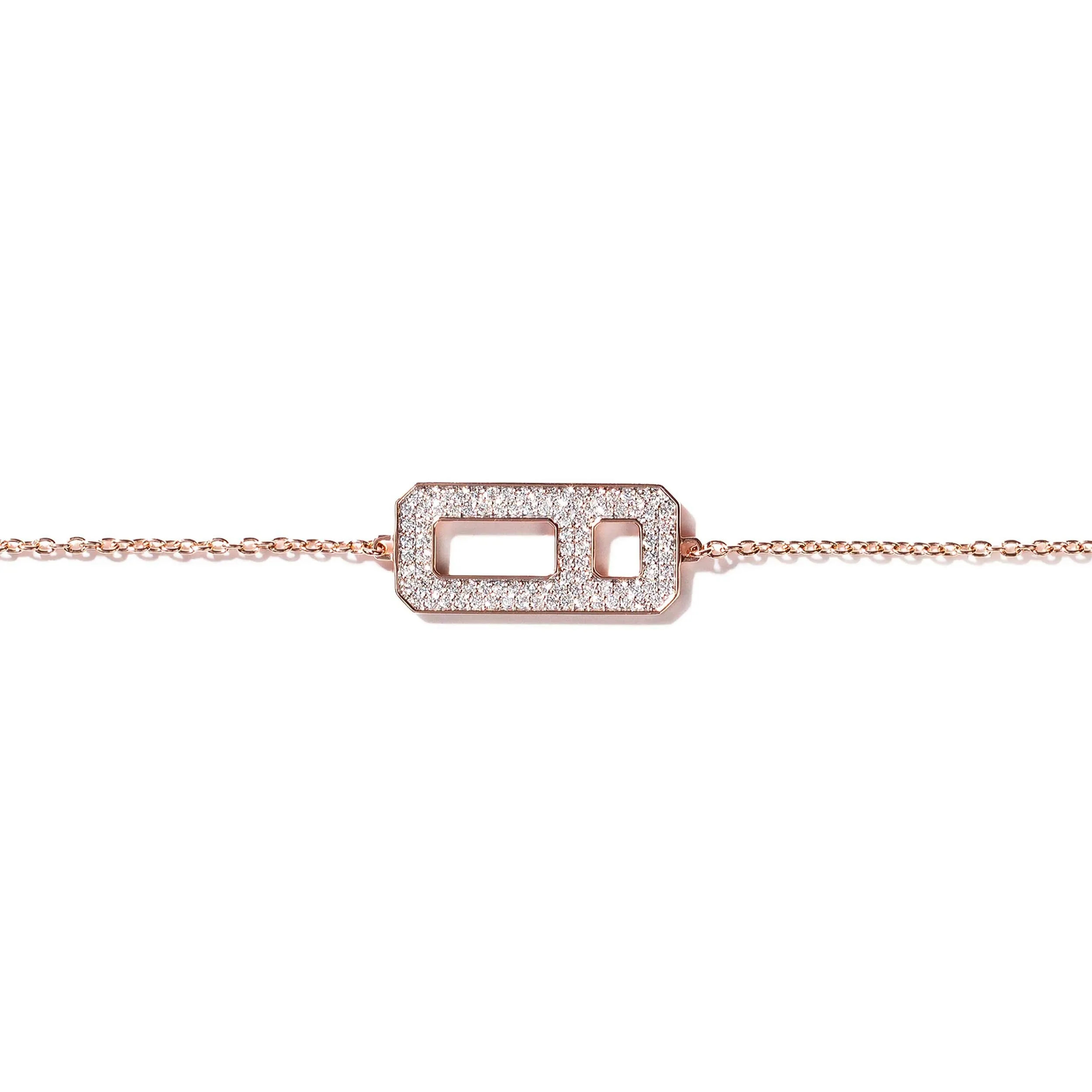 DNA Medium Pave Diamond Bracelet
