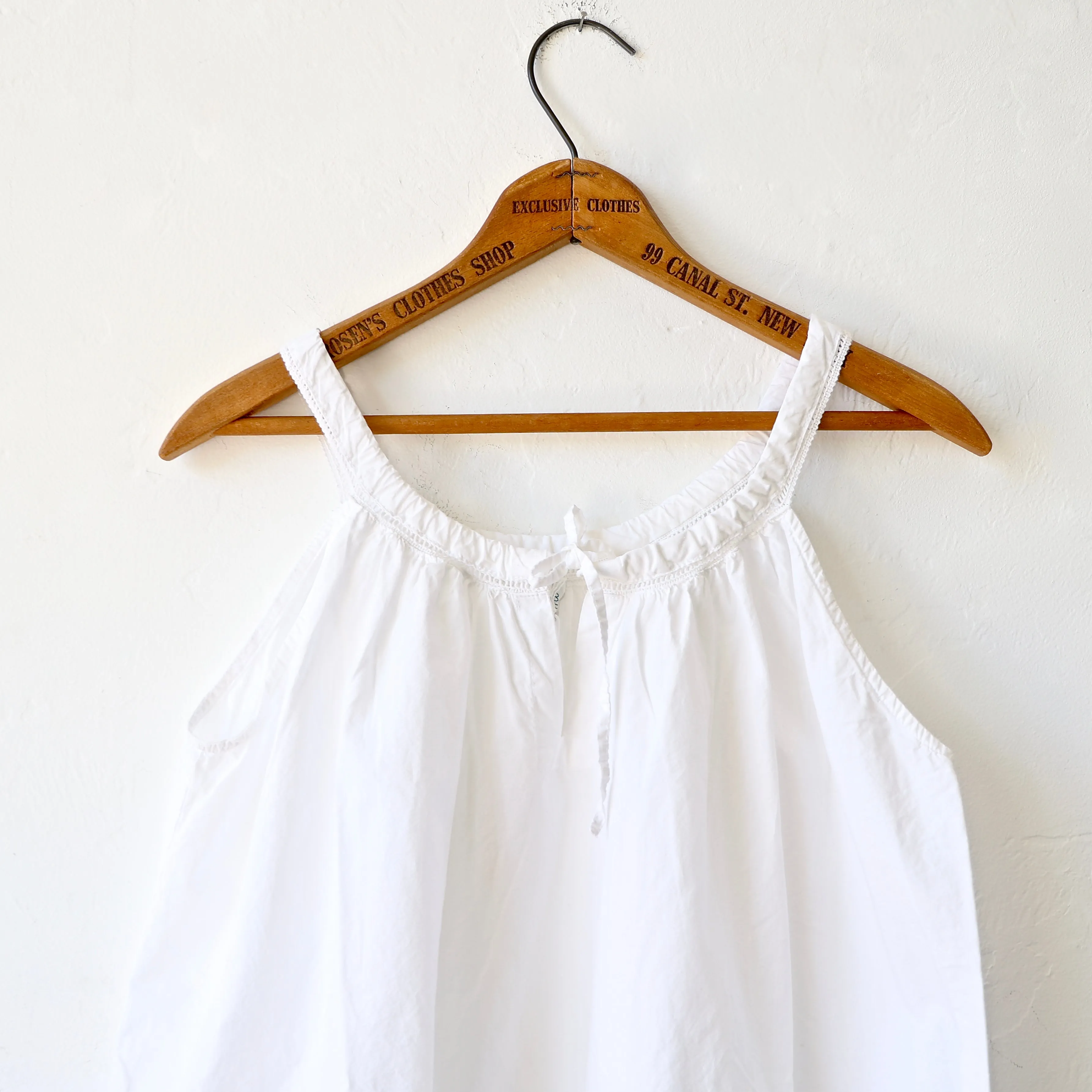 Domi Night Dress - White
