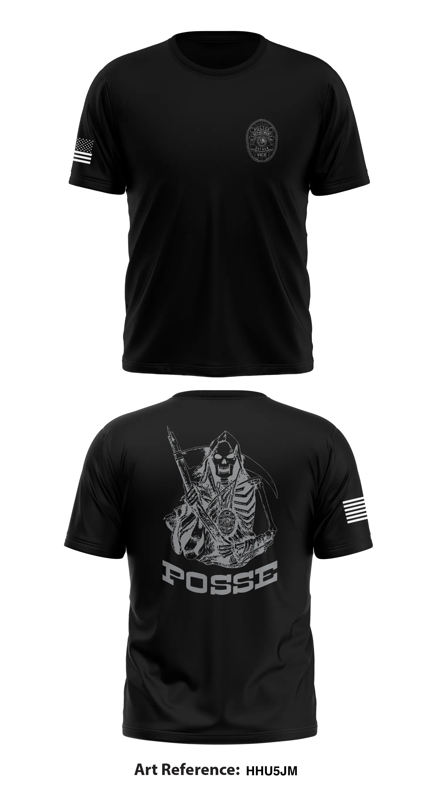 Dothan Narcotics Division  Store 1 Core Men's SS Performance Tee - Hhu5jm - -Vice-