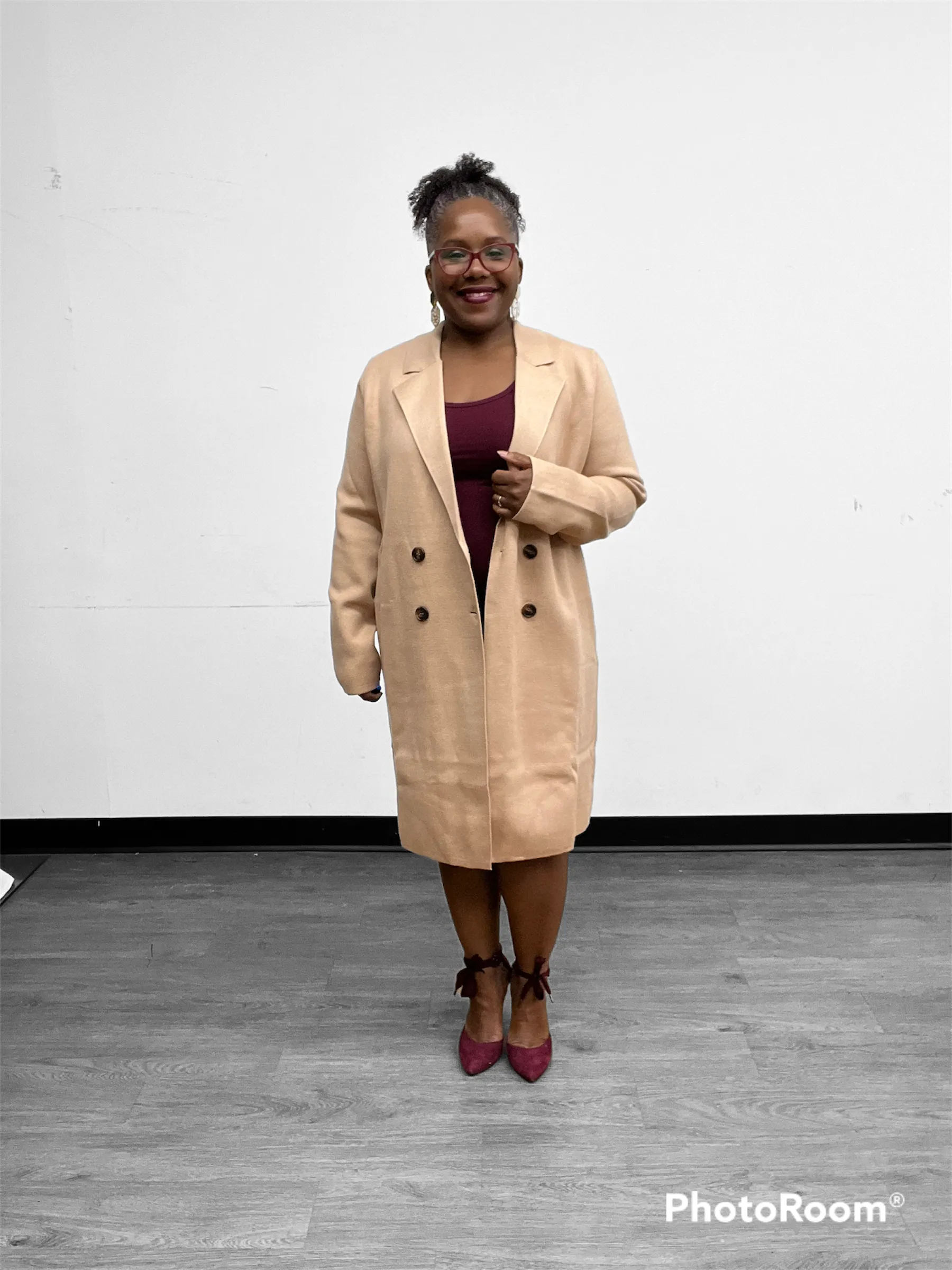 Double Breasted Cardi Coat
