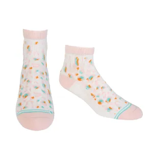 Dr. Segal's x PUDUS Cushioned Socks | Comfy Quarter Crew | Catarina Pink
