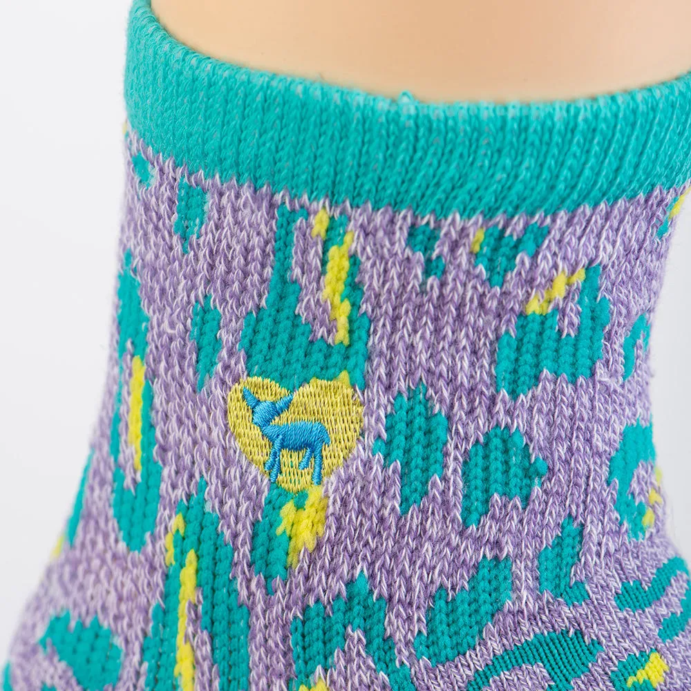Dr. Segal's x PUDUS Cushioned Socks | Comfy Quarter Crew | Catarina Purple