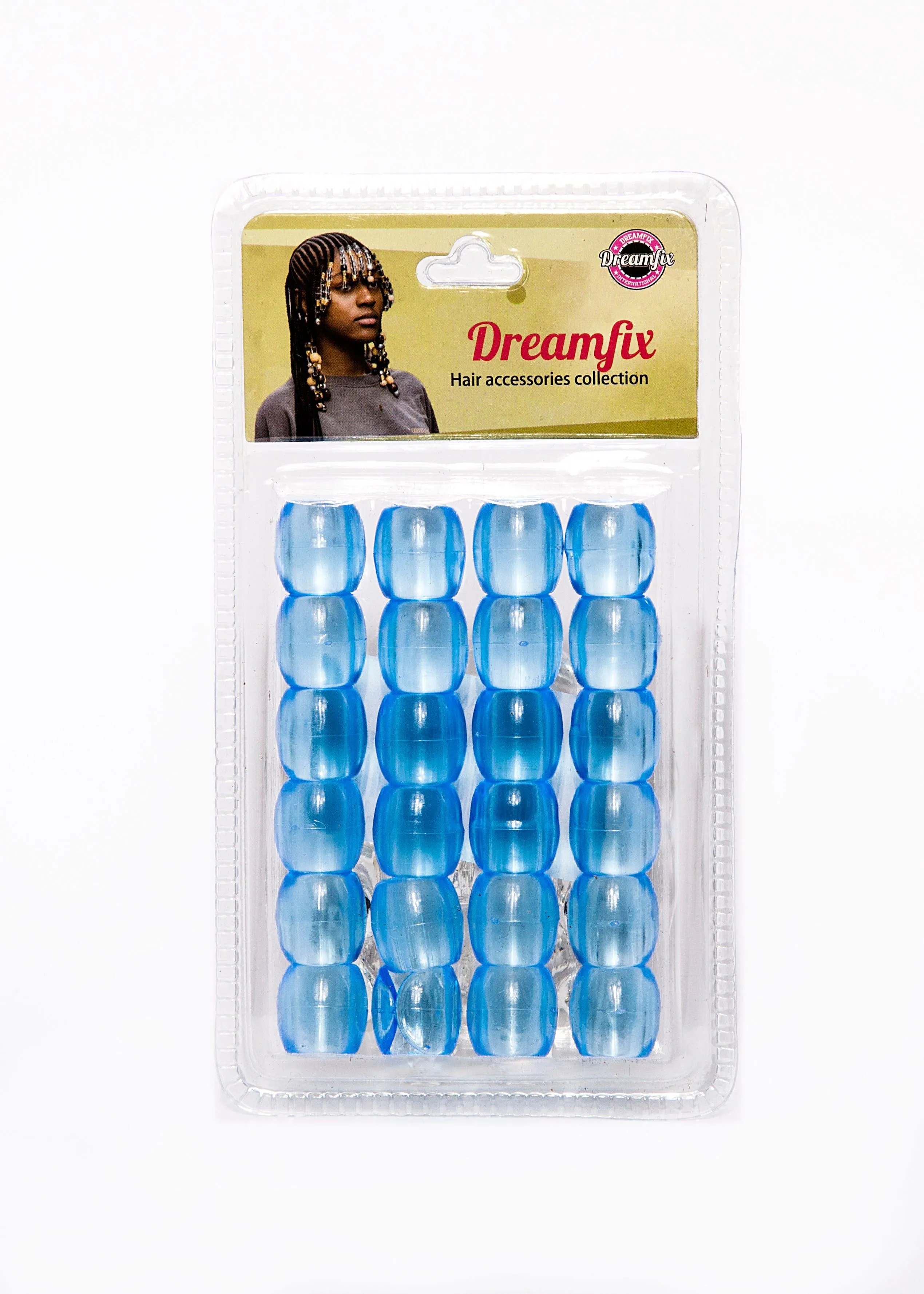 Dreamfix Jumbo Hair Beads Transparent