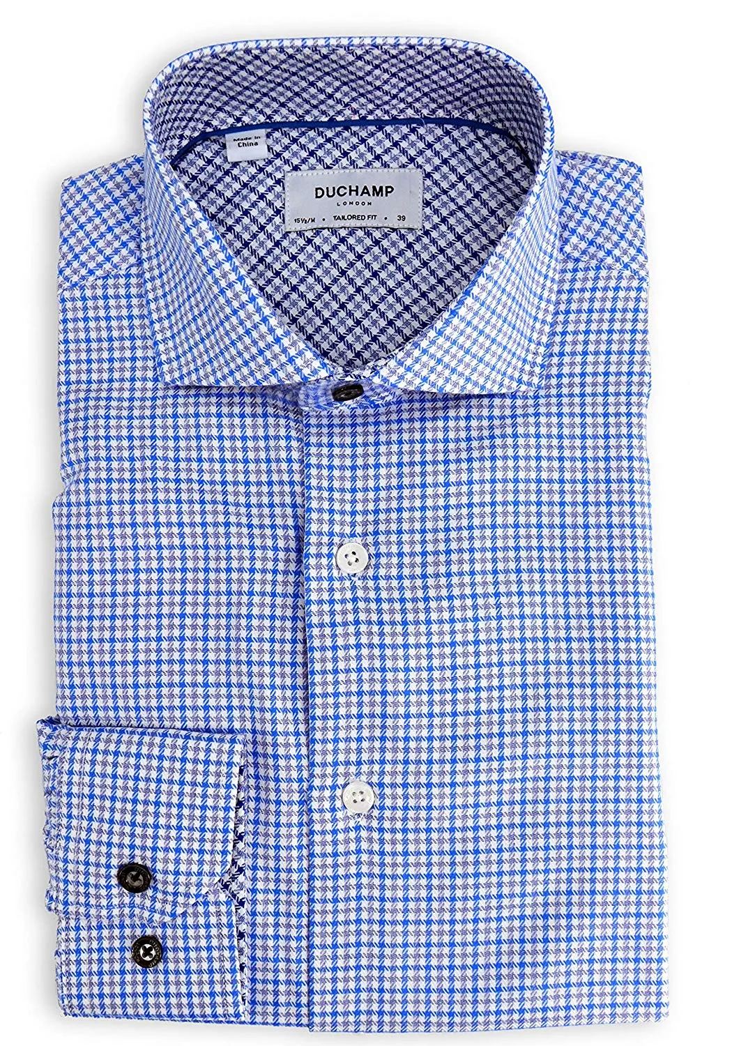 Duchamp London Check Dress Shirt