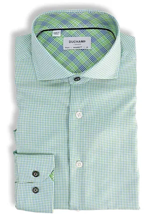 Duchamp London Check Dress Shirt