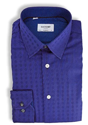 Duchamp London Printed Dress Shirt