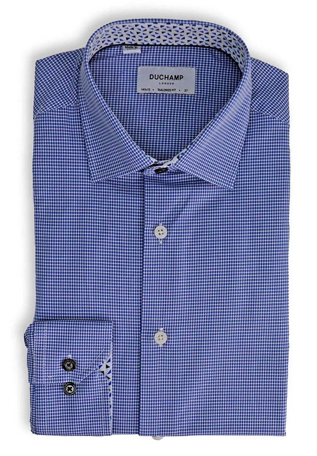 Duchamp London Printed Dress Shirt
