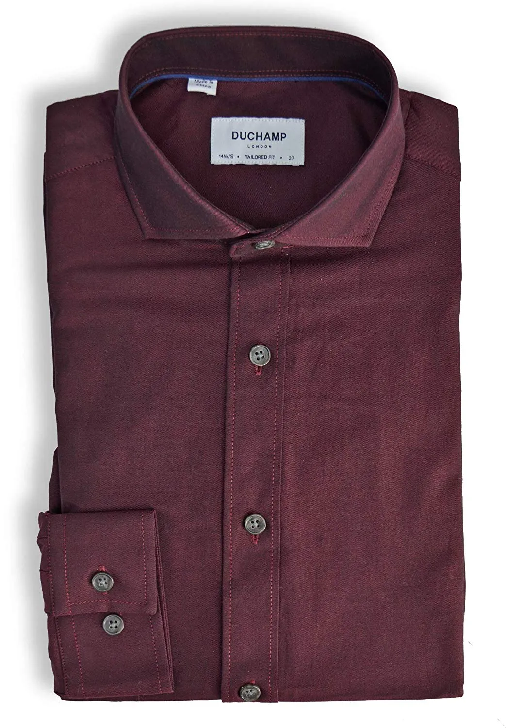 Duchamp London Solid Dress Shirt