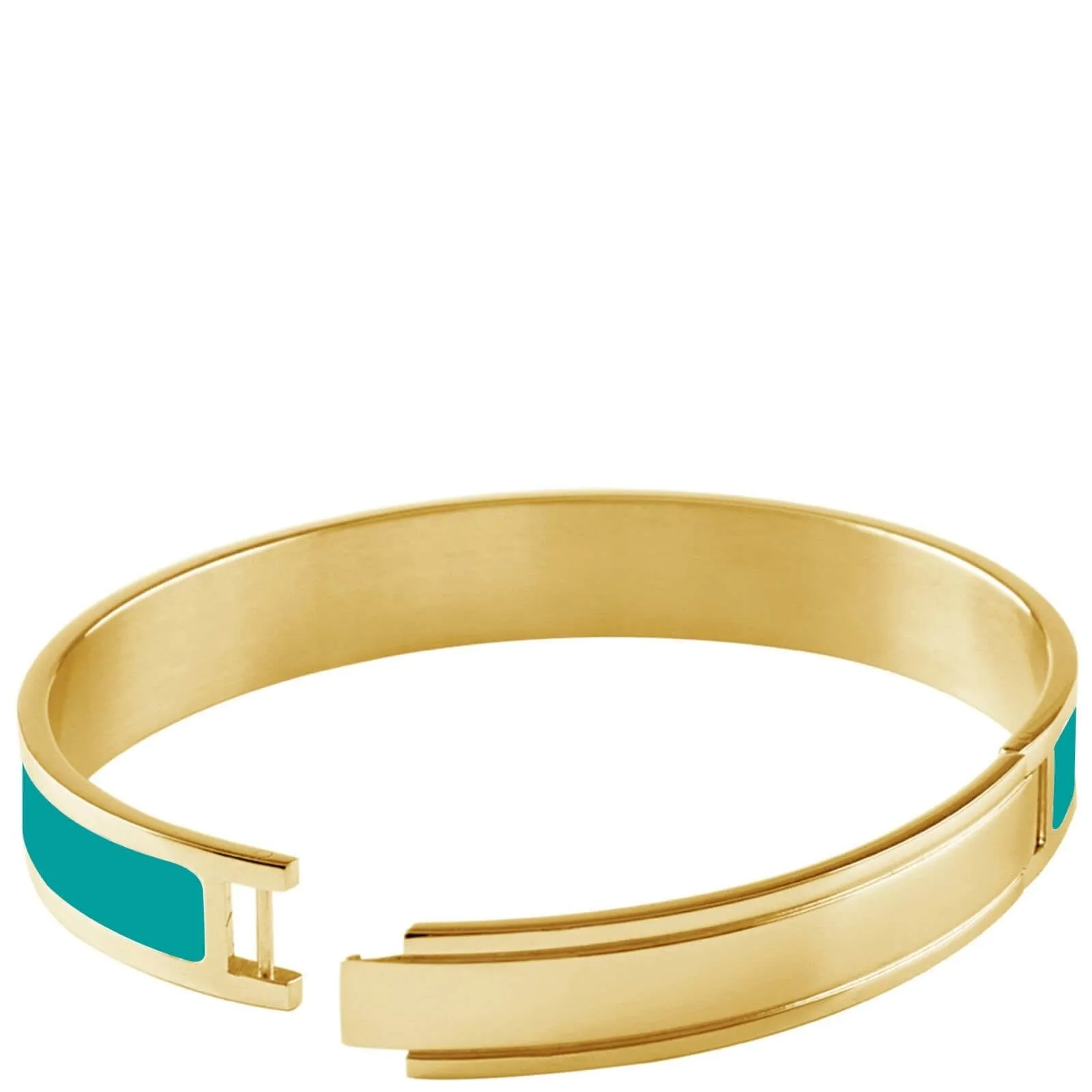 Dyrberg Kern Pennika Gold Bangle - Aqua