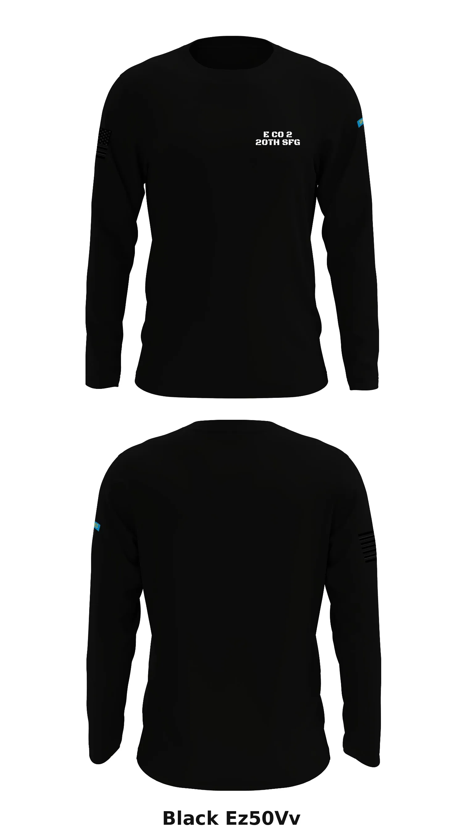 E Co 2 20th SFG Store 1 Core Men's LS Performance Tee - Ez50Vv